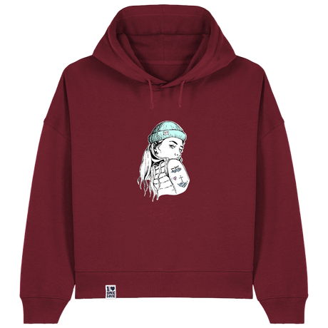 Skipperin Lucy  - Damen Hoodie | Bio-Baumwolle
