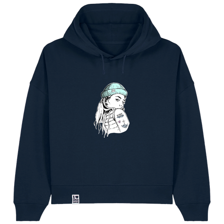 Skipperin Lucy  - Damen Hoodie | Bio-Baumwolle