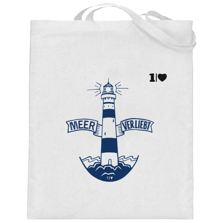 Dein maritimer Begleiter – Leuchtturm-Jutebeutel