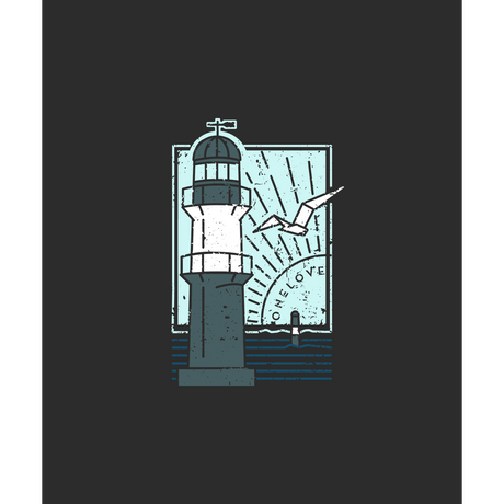 Leuchtturm – Unisex Hoodie | 100% Bio-Baumwolle