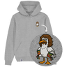 Möwe Wolle - Unisex Hoodie | 100% Bio-Baumwolle | Edler Stick