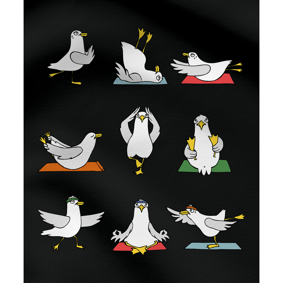 Meeresgefühl – Yoga Möwen Sweater