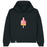 Mittelfinger Eis  - Damen Hoodie | Bio-Baumwolle