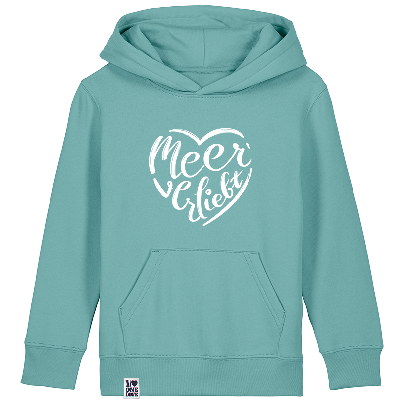 Herzenswärme mit Meer: Kids Hoodie