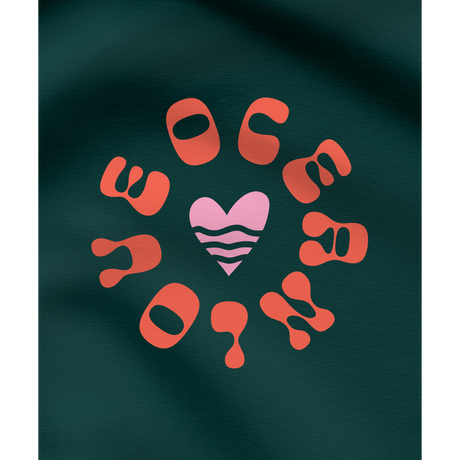 Oceanlove - Unisex Hoodie | 100% Bio-Baumwolle | Backprint