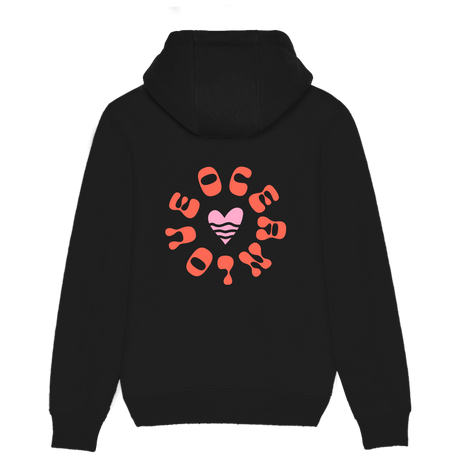 Oceanlove - Unisex Hoodie | 100% Bio-Baumwolle | Backprint