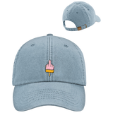 Mittelfinger Eis  - Vintage Cap mit Stick