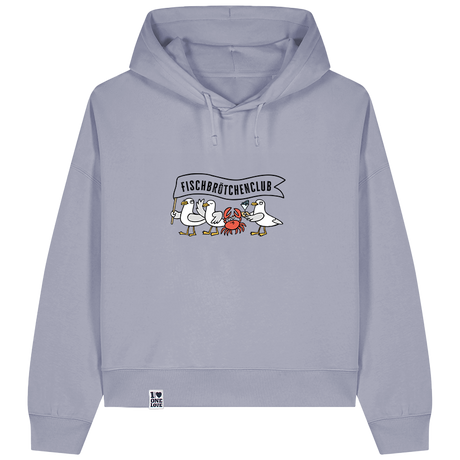 Fischbrötchenclub – Damen Hoodie | Bio-Baumwolle
