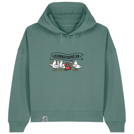 Fischbrötchenclub – Damen Hoodie | Bio-Baumwolle