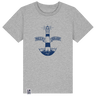 Leuchtturm-Zauber – Kinder Shirt in Grau