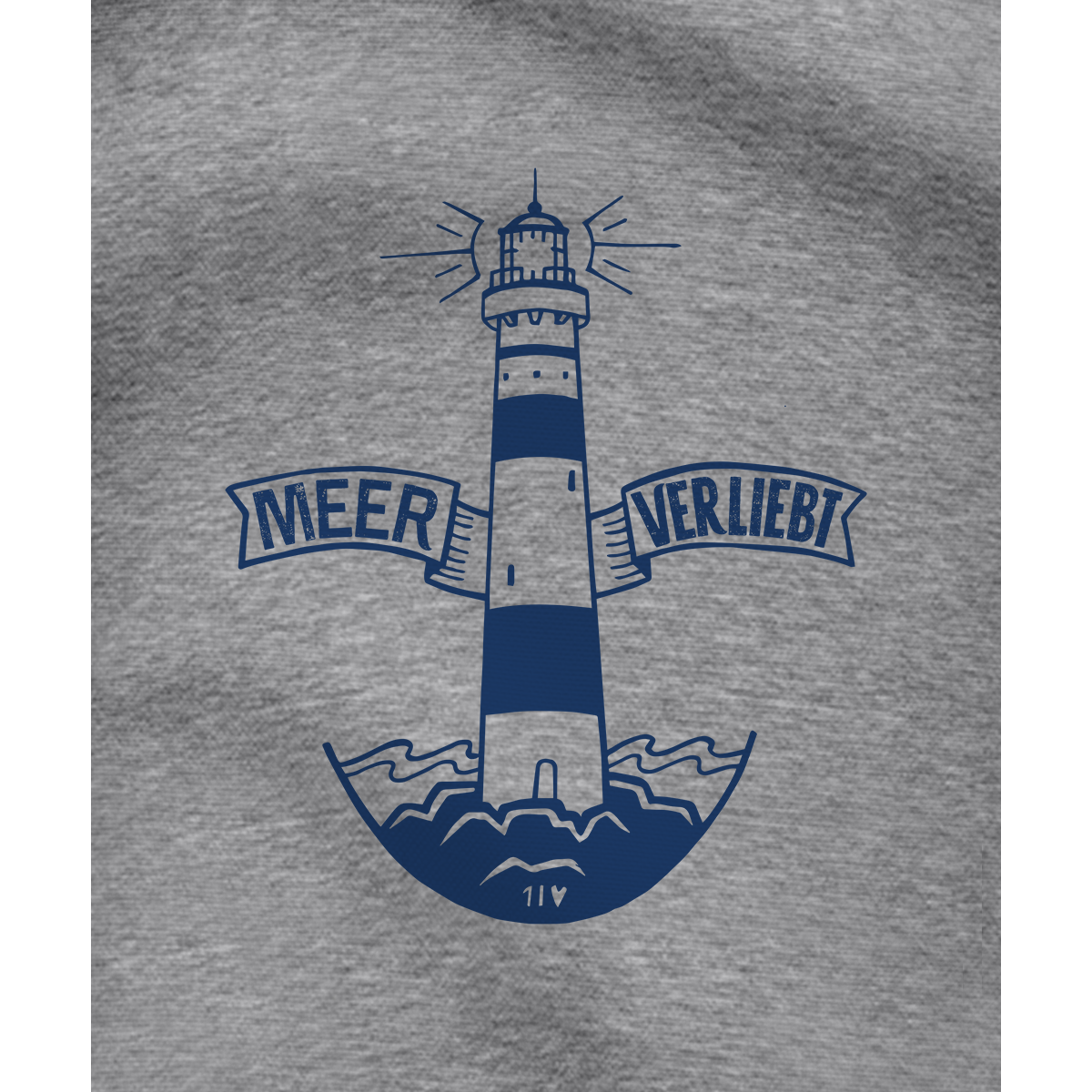 Leuchtturm-Zauber – Kinder Shirt in Grau