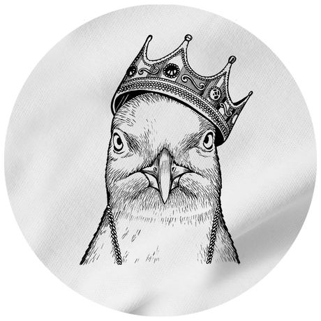 König der Möwen - Herren Shirt | 100% Bio-Baumwolle