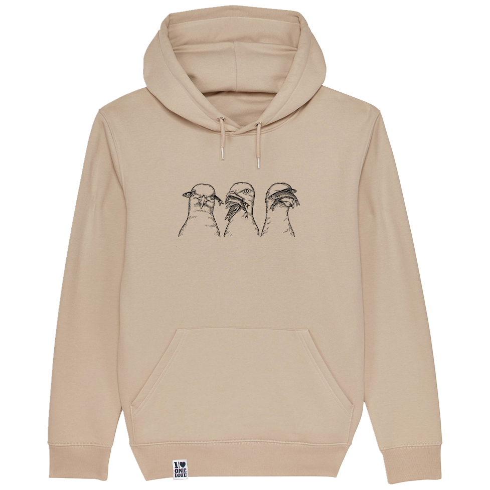 Gelassenheit im Möwenflüstern – Hoodie