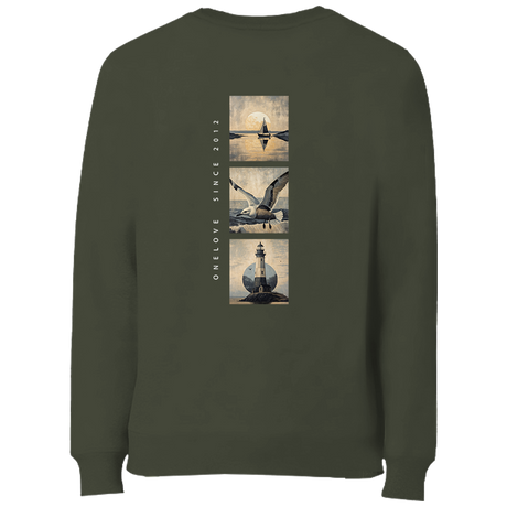 Küste tragen – Unisex Sweater mit Herz