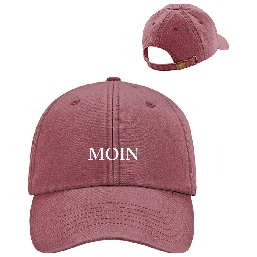 Moin  - Vintage Cap mit Stick