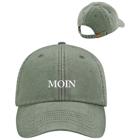 Moin  - Vintage Cap mit Stick