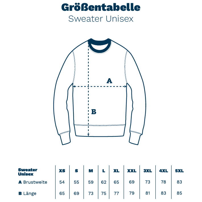 Mittelfinger Eis  - Unisex Sweater | 100% Bio-Baumwolle | Edler Stick