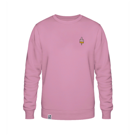 Mittelfinger Eis  - Unisex Sweater | 100% Bio-Baumwolle | Edler Stick