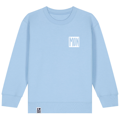 Moin! - Kinder Sweater Meer-Natur