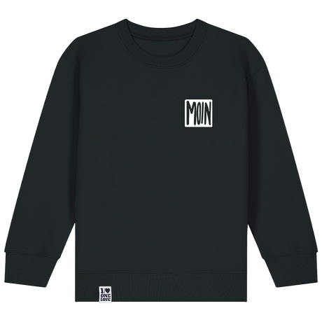 Moin! - Kinder Sweater Meer-Natur