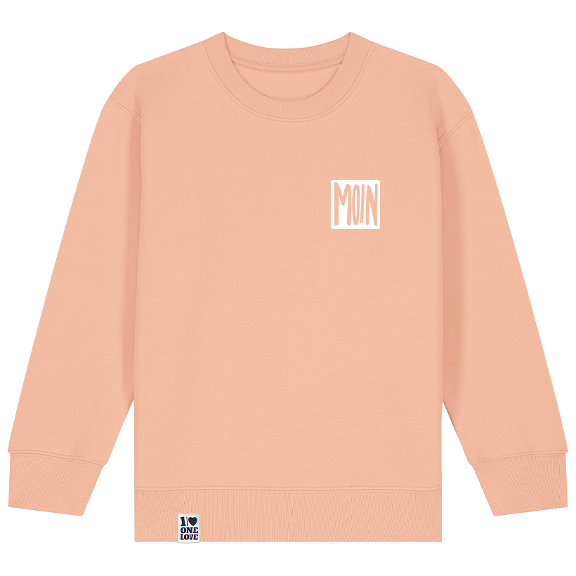 Moin! - Kinder Sweater Meer-Natur