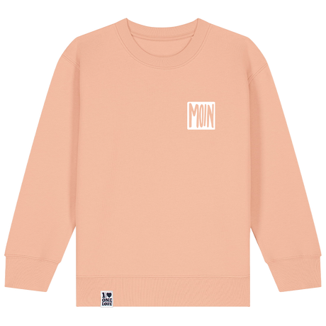 Moin! - Kinder Sweater Meer-Natur