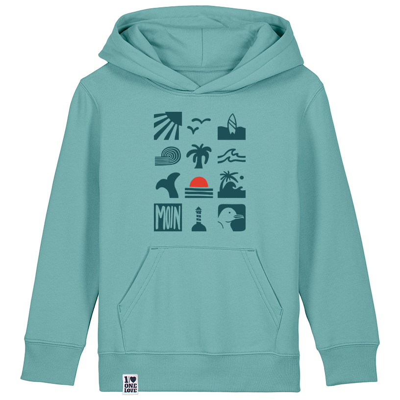 Meer-Abenteuer Hoodie KIDS – Sanfte Brise