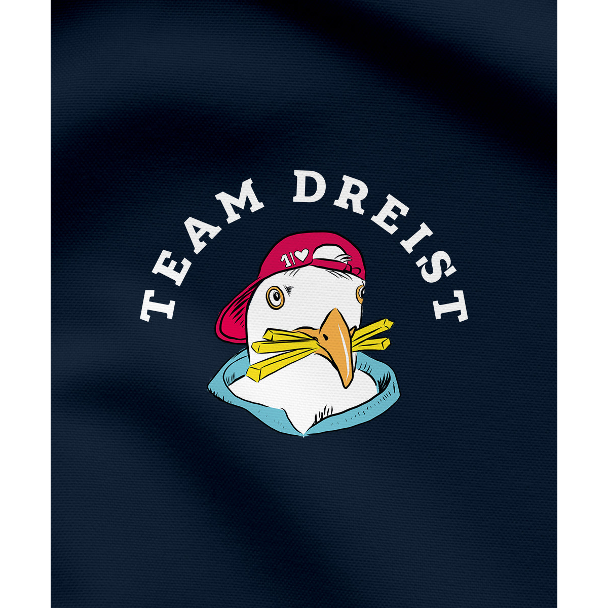 Team Dreist – Kuschliges Bio-Babyshirt mit Ankerdesign