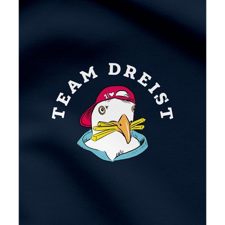Team Dreist – Kuschliges Bio-Babyshirt mit Ankerdesign