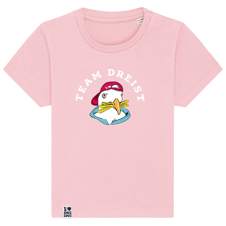 Team Dreist – Kuschliges Bio-Babyshirt mit Ankerdesign