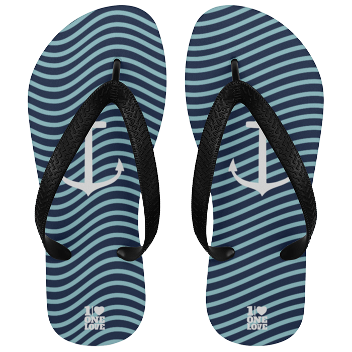 Ankerliebe Flip Flops – Dein maritimer Schritt