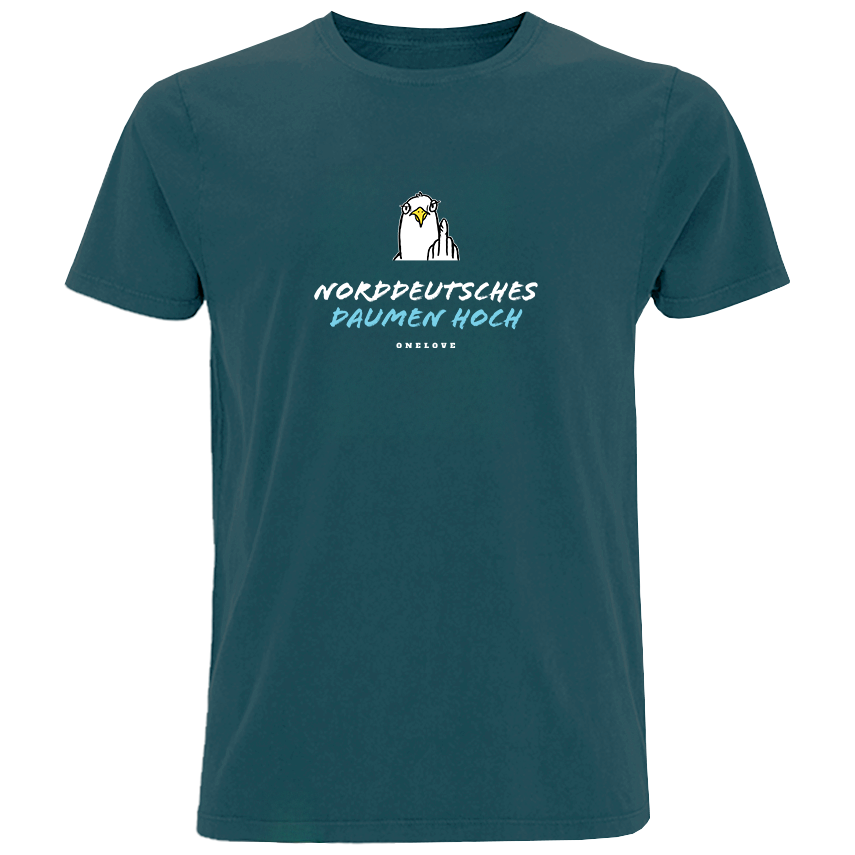 Norddeutsches Daumen hoch  - Herren Shirt | 100% Baumwolle