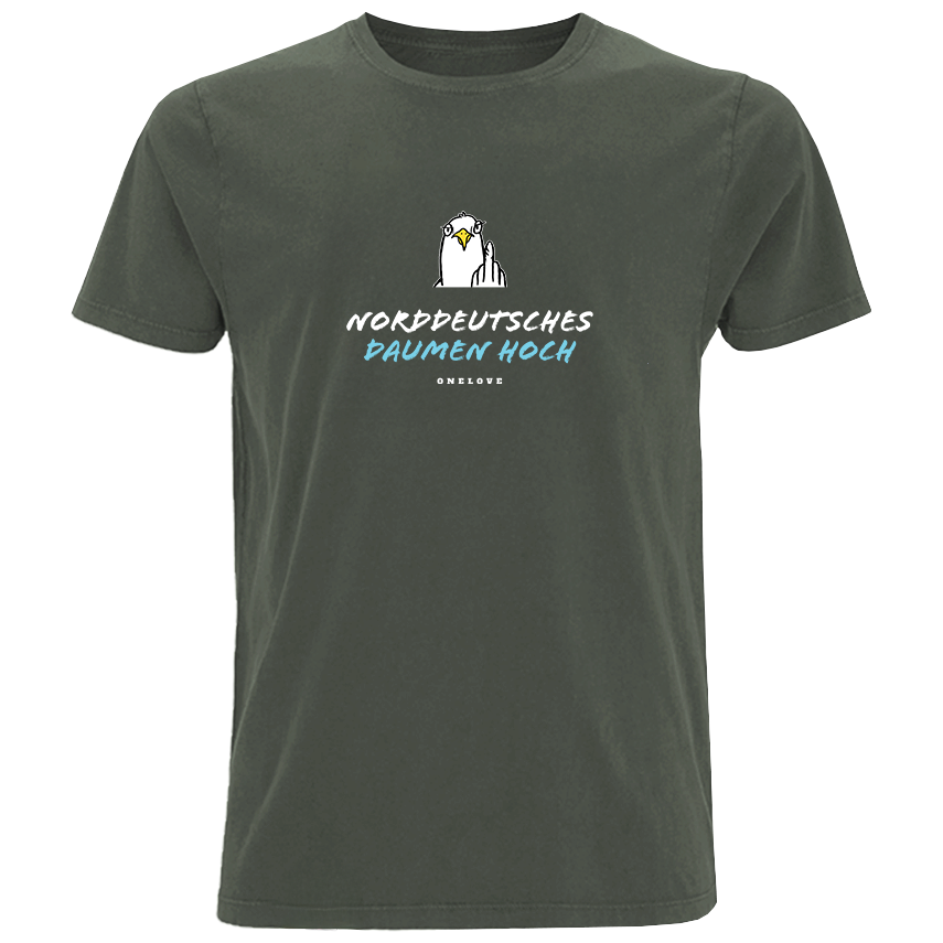 Norddeutsches Daumen hoch  - Herren Shirt | 100% Baumwolle