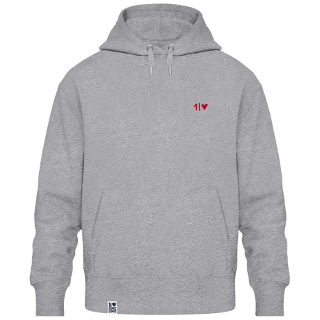 ONELOVE - Unisex Hoodie | 100% Bio-Baumwolle | Edler Stick