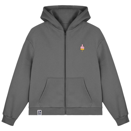 Mittelfinger Eis Stick  - Sweatjacke