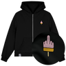 Mittelfinger Eis Stick  - Sweatjacke