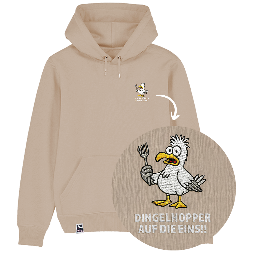 Scuttle Stick  - Unisex Hoodie | 100% Bio-Baumwolle | Edler Stick