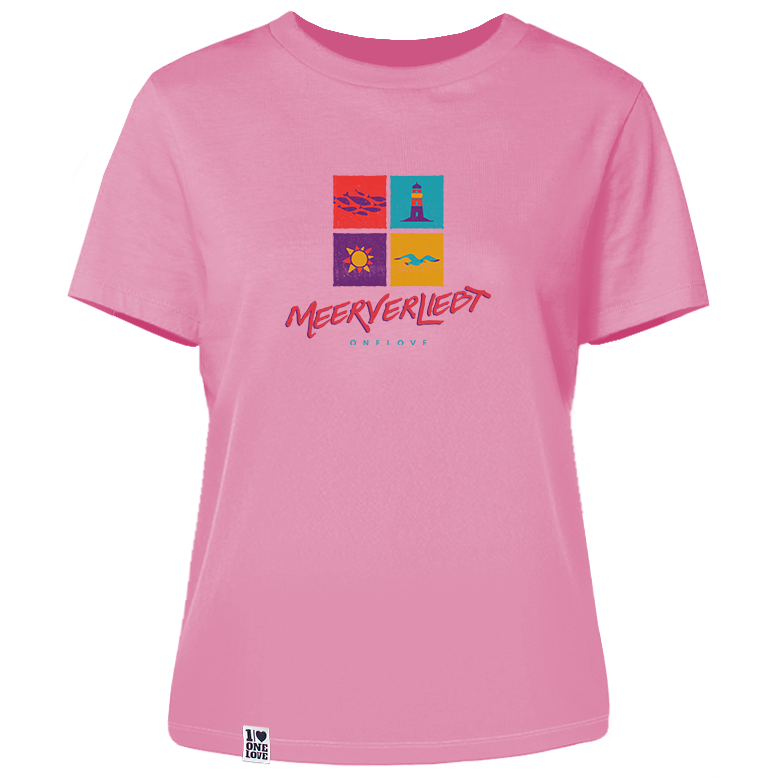 Meerverliebt – Damen Shirt | 100% Bio-Baumwolle