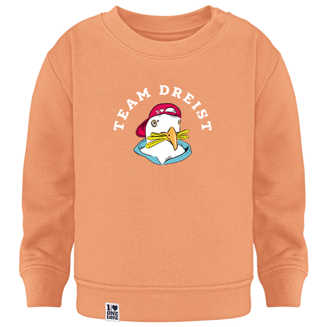 Nordisches Herzstück – Baby Sweater Rosa 🌊