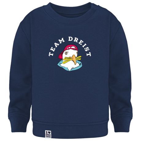 Nordisches Herzstück – Baby Sweater Rosa 🌊