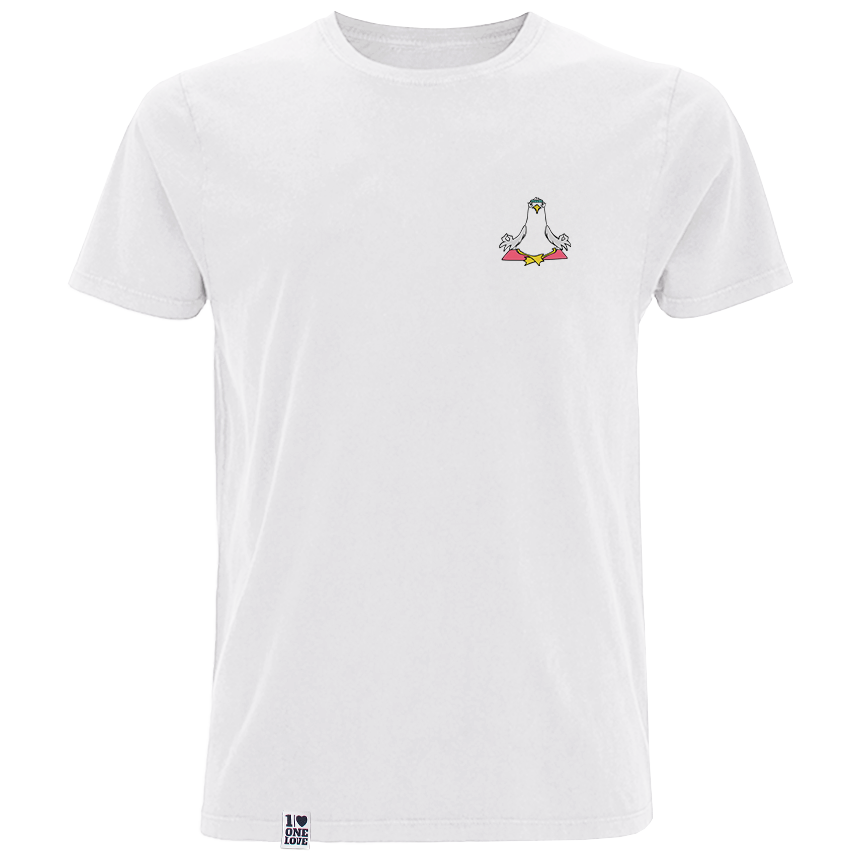Yoga Möwe  - Herren Shirt | 100% Bio-Baumwolle