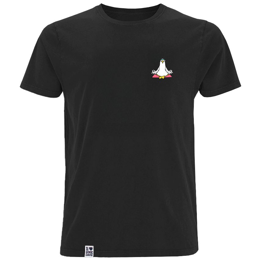 Yoga Möwe  - Herren Shirt | 100% Bio-Baumwolle