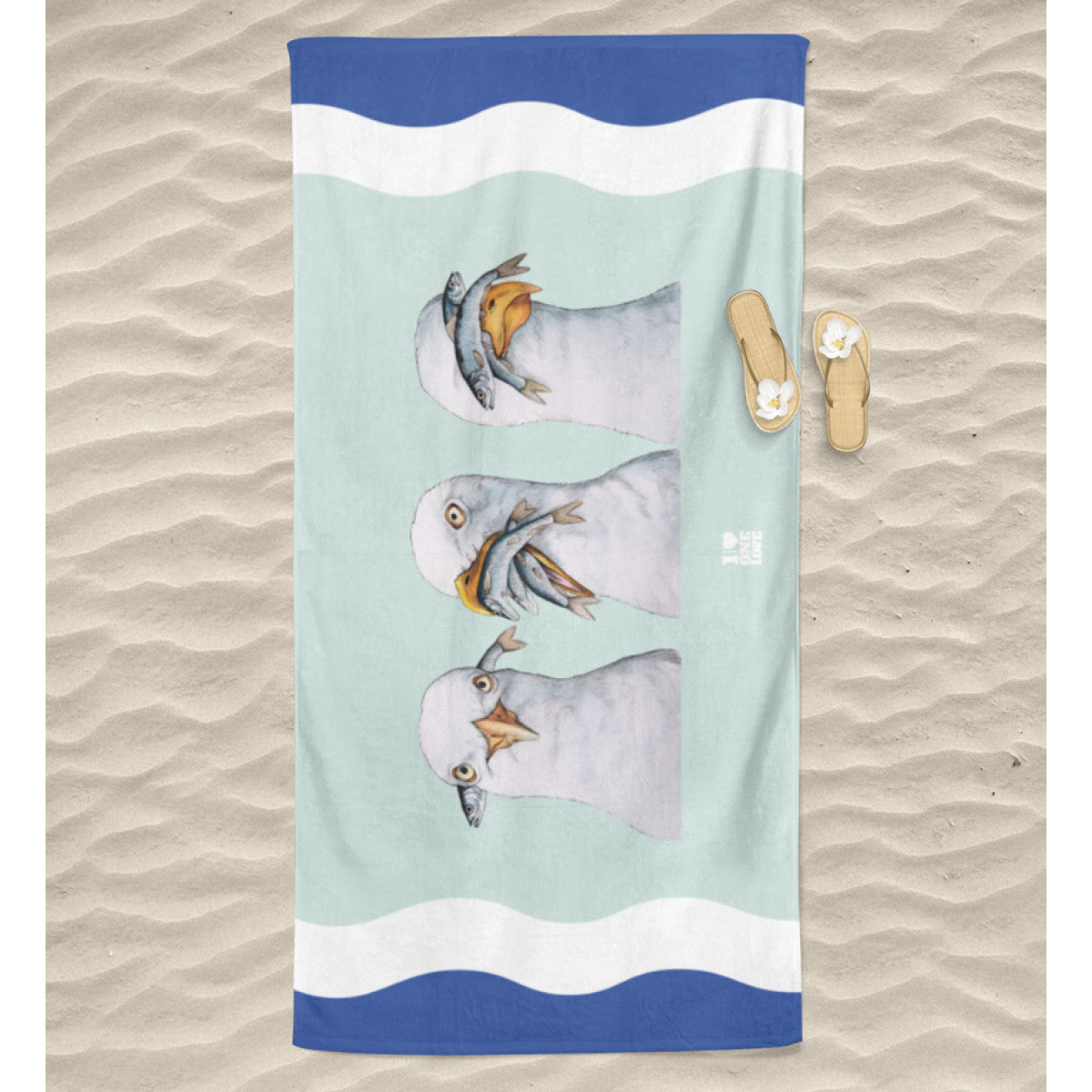 Möwen - Strandtuch