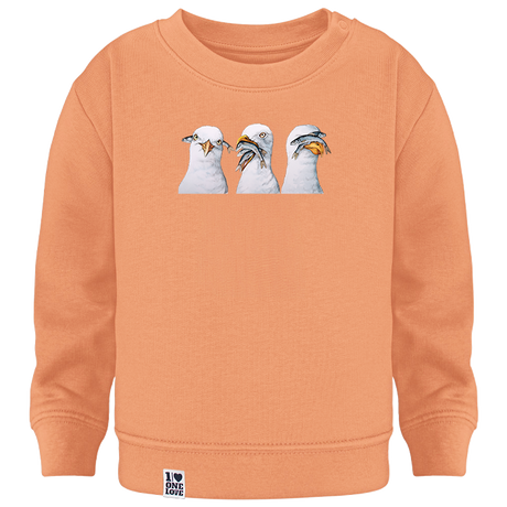 Möwenzauber – Baby-Sweater mit Meeresgefühl