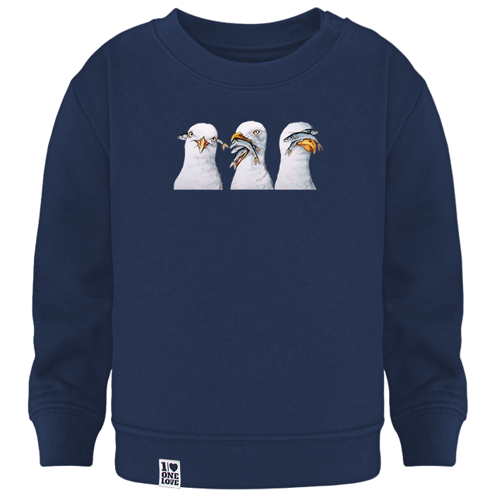 Möwenzauber – Baby-Sweater mit Meeresgefühl