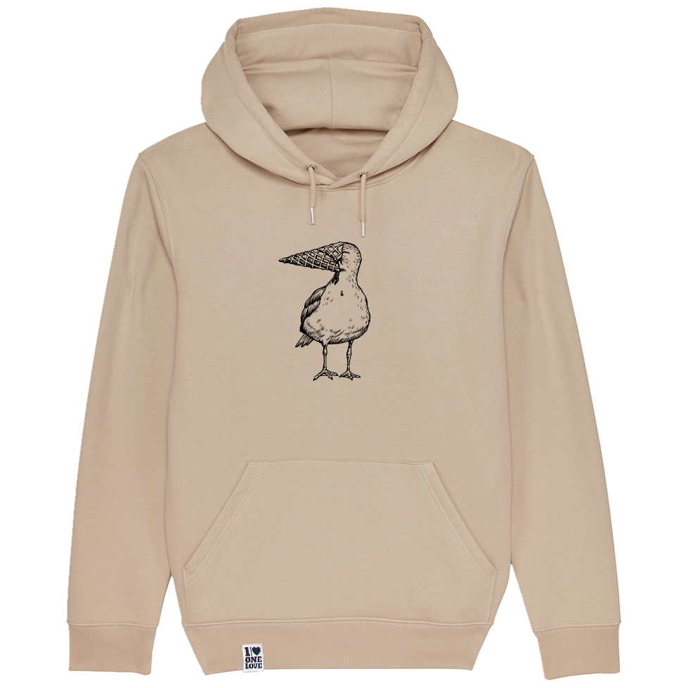 Küstenzauber – Eisvogel-Unisex-Hoodie 🌊