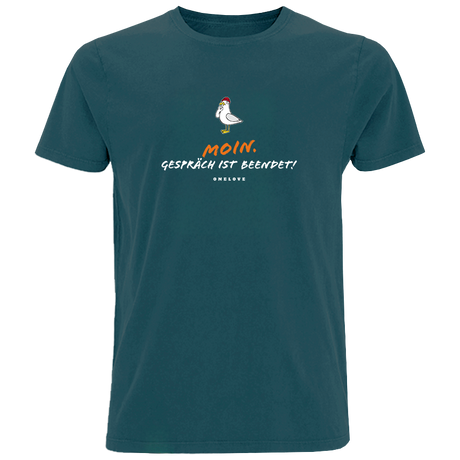 Moin. Gespräch ist beendet!  - Herren Shirt | 100% Baumwolle