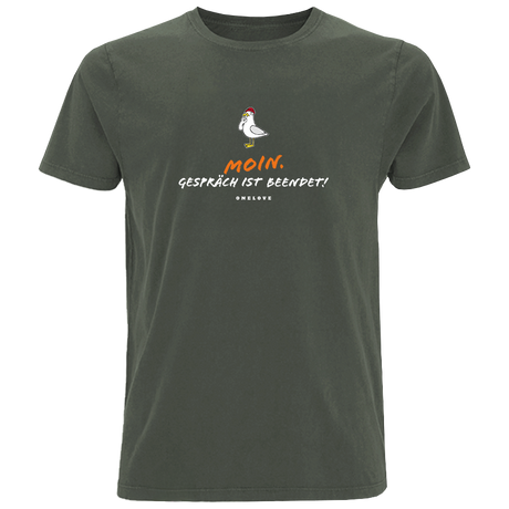 Moin. Gespräch ist beendet!  - Herren Shirt | 100% Baumwolle