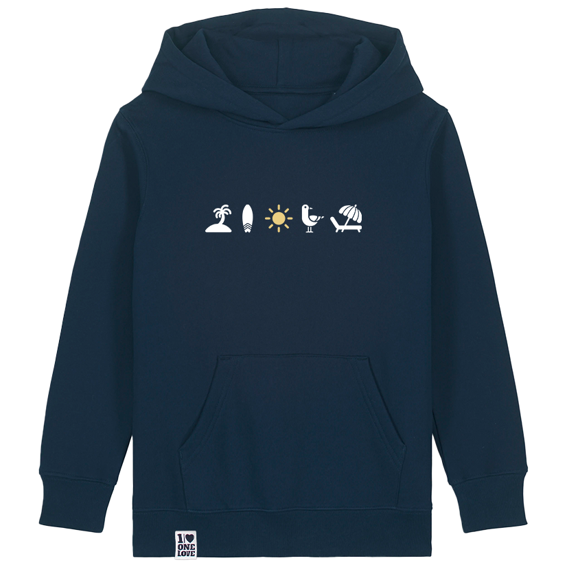 Küstenkind Hoodie – Maritimer Herzenswärmer