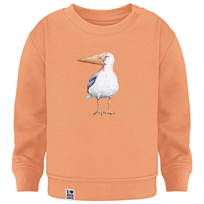 Eisvogel Baby Sweater - Meertraum fürs Herz